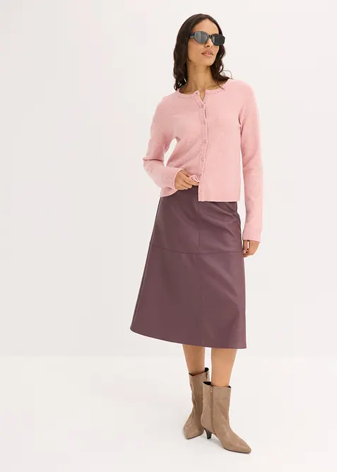 Cardigan i viskosmix, bonprix