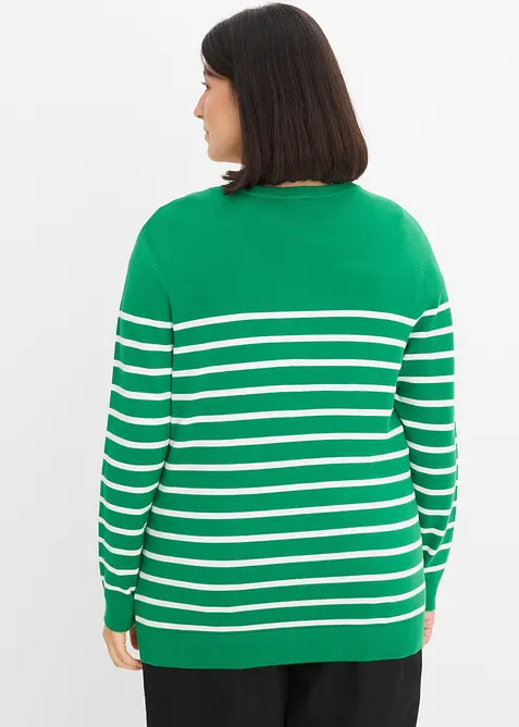 Finstickad cardigan, bonprix