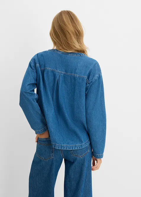 Jeansblustunika, bonprix