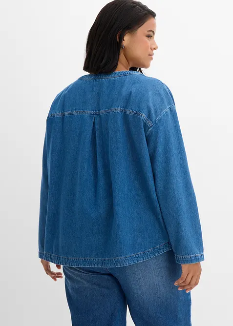 Jeansblustunika, bonprix