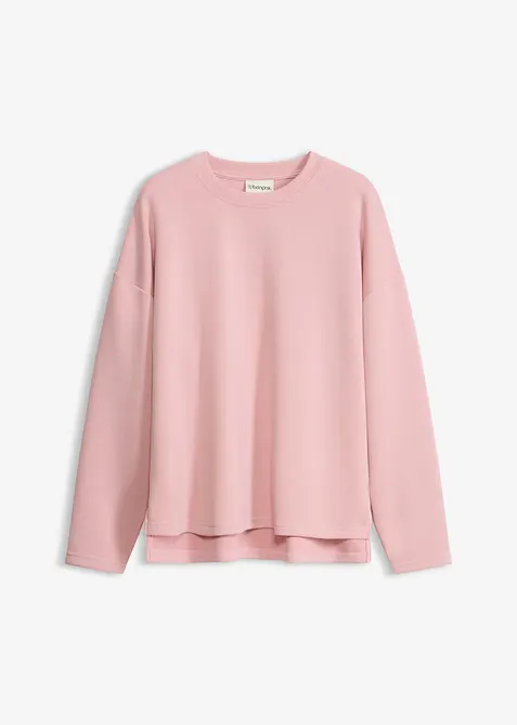 Oversizesweatshirt i viskosmix, bonprix