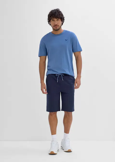 Sweatshirtshorts av ekologisk bomull, bonprix