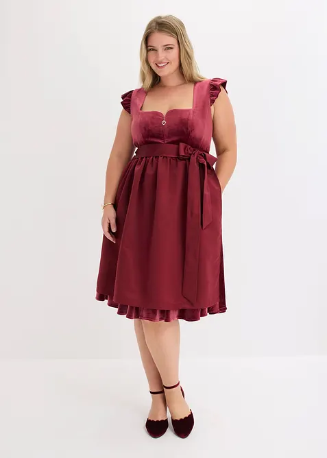 Dirndl och f&ouml;rkl&auml;de (2-delat set), bonprix