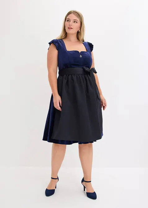 Dirndl och f&ouml;rkl&auml;de (2-delat set), bonprix