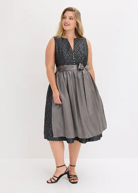 Dirndl med f&ouml;rkl&auml;de (set i 2 delar), bonprix