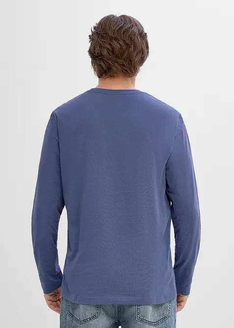L&aring;ng&auml;rmad T-shirt i ekologisk bomull, bonprix