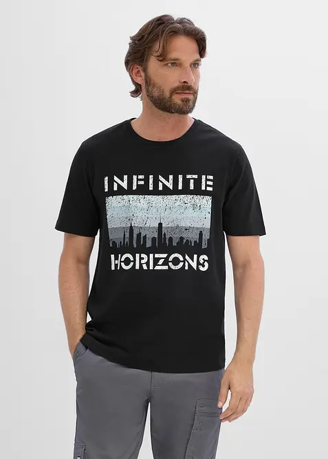 T-shirt av ekologisk bomull, bonprix