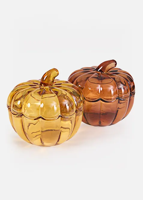 Prydnadssk&aring;l, pumpa (2-pack), bonprix