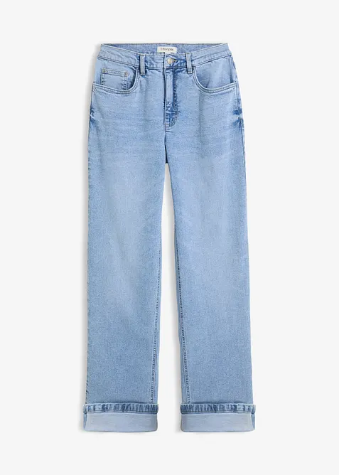 Loose Straight Jeans High Waist, bonprix