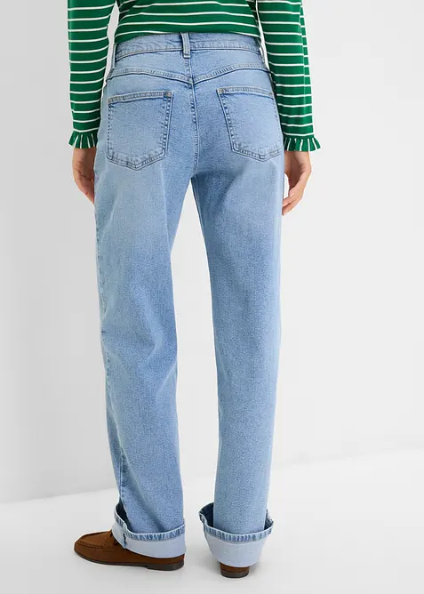 Loose Straight Jeans High Waist, bonprix
