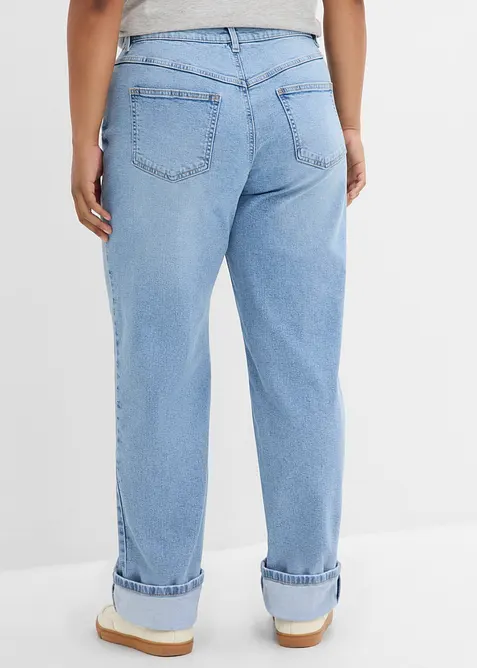 Loose Straight Jeans High Waist, bonprix