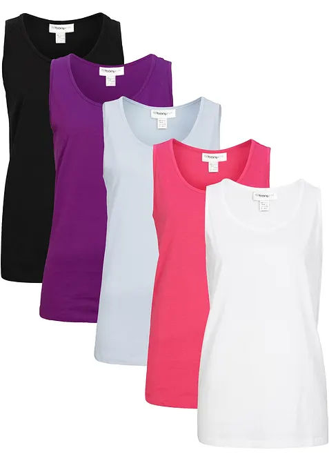 L&aring;ngt linne (5-pack), bonprix