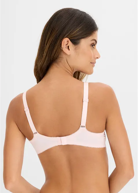 BH med bygel och mesh (2-pack), bonprix
