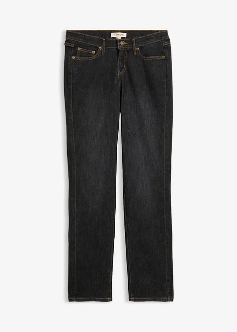 Straight jeans Mid Waist, Stretch, bonprix