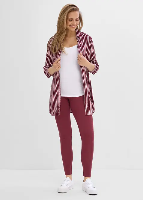 Mammaleggings med ekologisk bomull (2-pack), bonprix