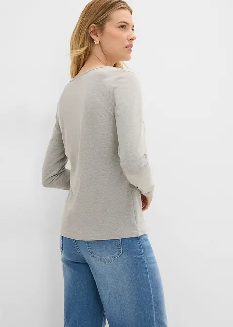 L&aring;ng&auml;rmad topp (2-pack), bonprix
