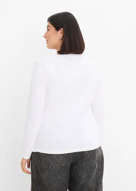 L&aring;ng&auml;rmad topp (2-pack), bonprix