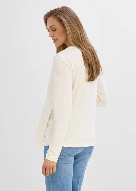 Mamma-/amningstopp med bomull (2-pack), bonprix