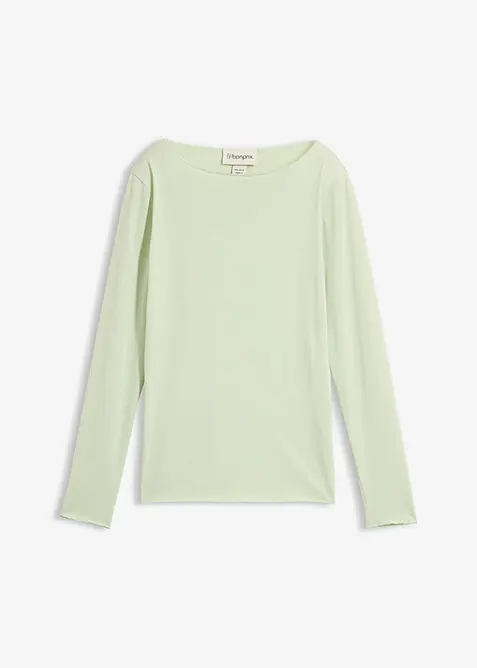 Tunn, l&aring;ng&auml;rmad topp, bonprix