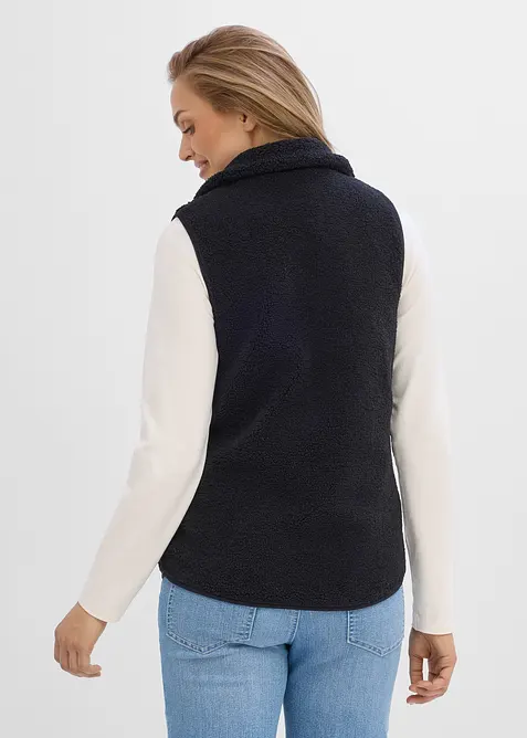 Mammav&auml;st med babyficka i teddyfleece, bonprix
