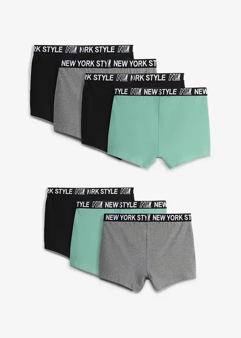 Boxerkalsong, tajt modell, med mjuk bomull (7-pack), bonprix