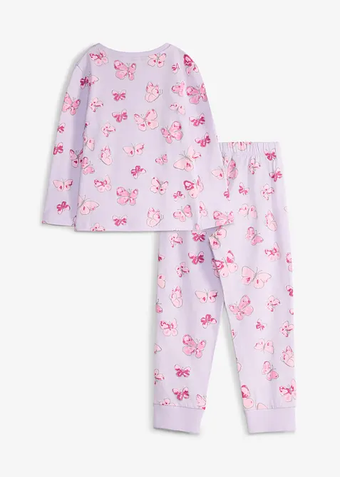 Pyjamas av ekologisk bomull, bonprix