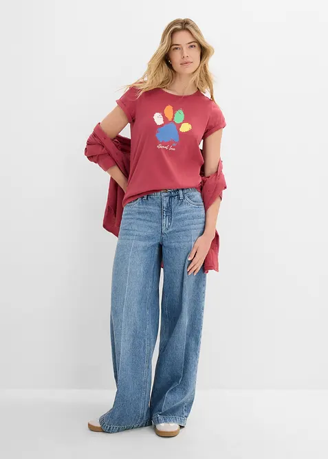 T-shirt i bomull, bonprix