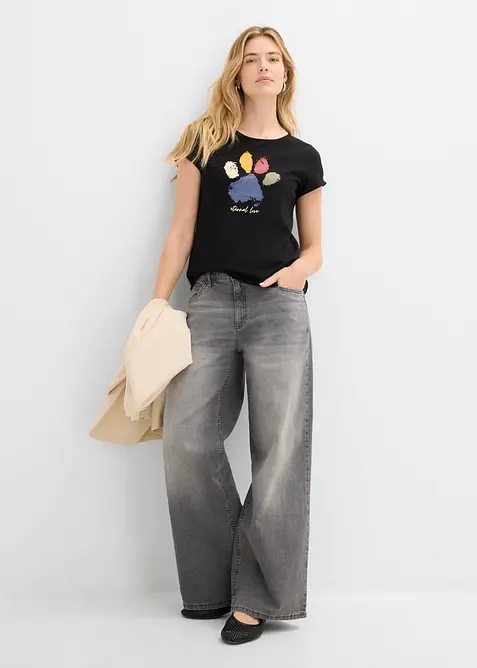 T-shirt i bomull, bonprix