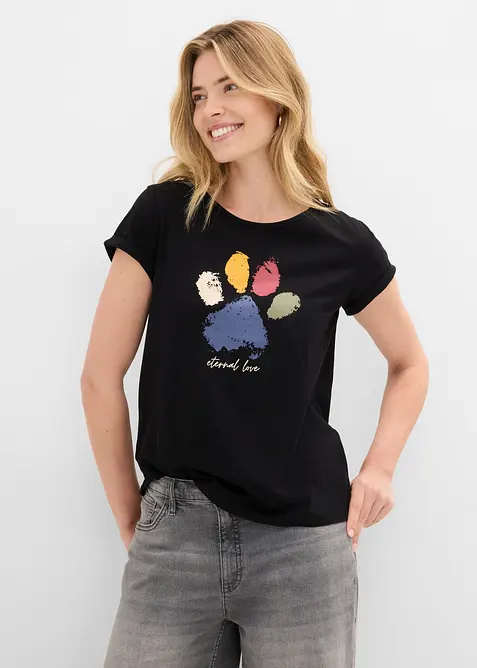 T-shirt i bomull, bonprix