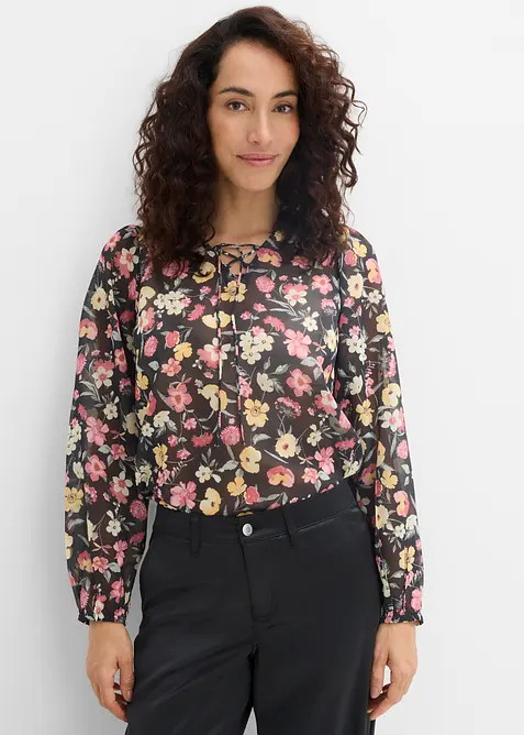Blustunika i chiffong, bonprix