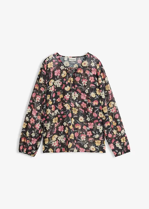 Blustunika i chiffong, bonprix