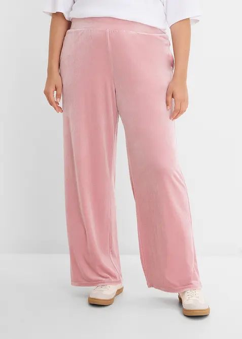 Jerseybyxa  av sammet, bonprix