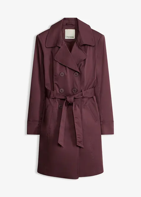 Trenchcoat med bomull, bonprix