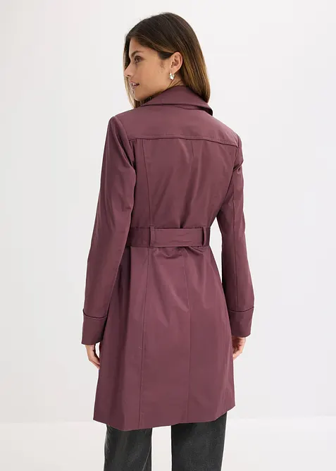 Trenchcoat med bomull, bonprix