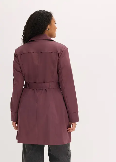 Trenchcoat med bomull, bonprix