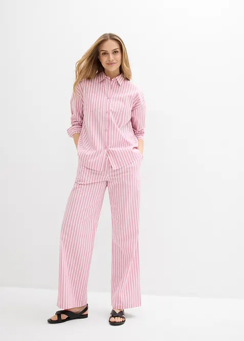 Oversizeblus i bomullspoplin, bonprix