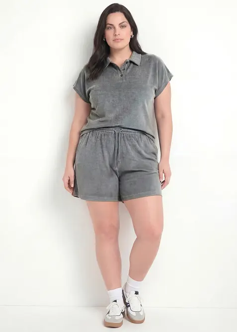 Shorts i frott&eacute;, bonprix