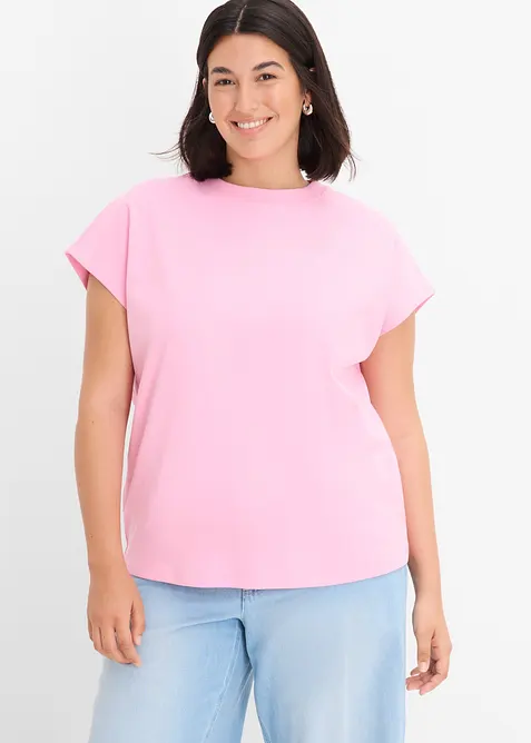 T-shirt av ekologisk bomull (2-pack), bonprix