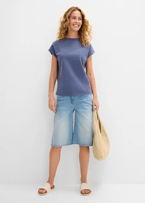 T-shirt av ekologisk bomull (2-pack), bonprix
