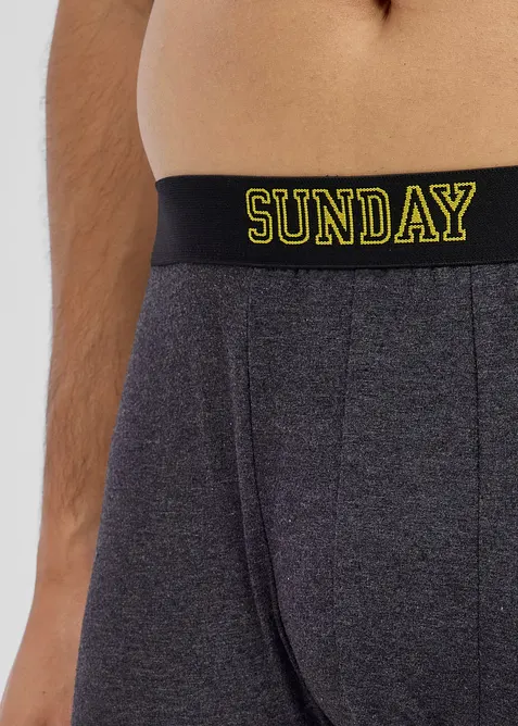 L&aring;nga boxershorts med bomull (7-pack), bonprix