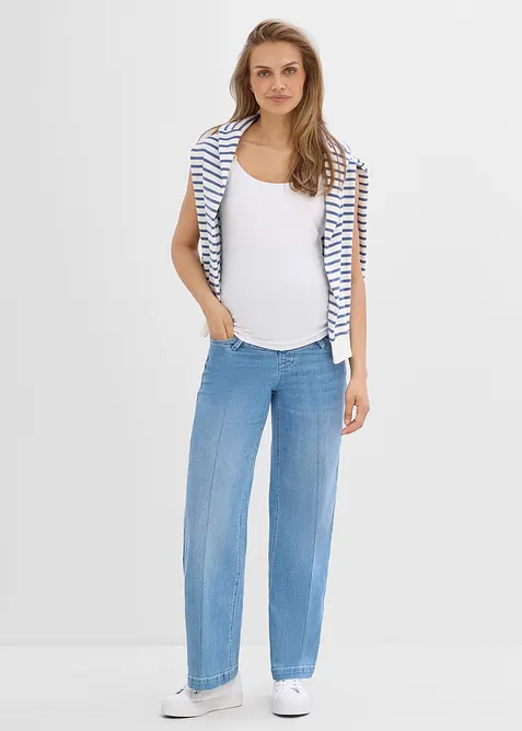 Vida mammajeans av elastisk denim, Full Length, bonprix