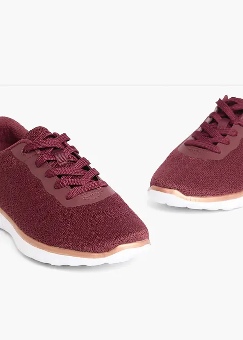 Sk&ouml;na sneakers med vadderad innersula, bonprix