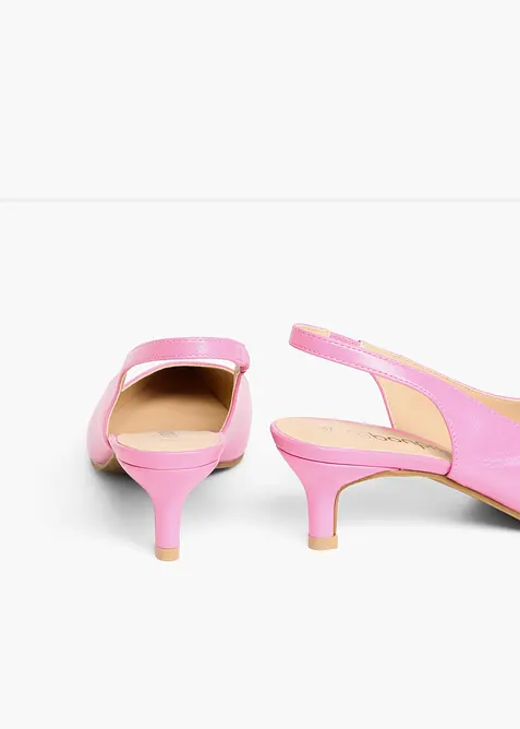 Slingbackpumps med smal klack, bonprix