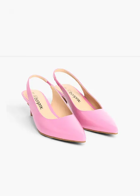 Slingbackpumps med smal klack, bonprix