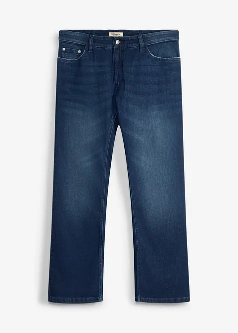 Regular Fit Jeans med res&aring;rmidja, Bootcut, bonprix
