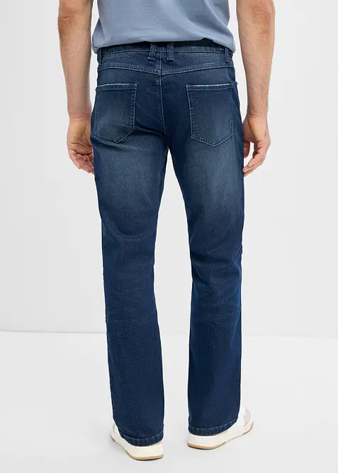 Regular Fit Jeans med res&aring;rmidja, Bootcut, bonprix