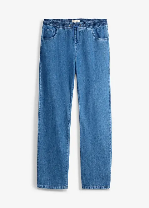 Dra p&aring;-jeans, Classic Fit, Straight, bonprix