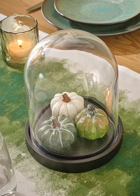 Prydnadsf&ouml;rem&aring;l, pumpor under glaskupa, bonprix