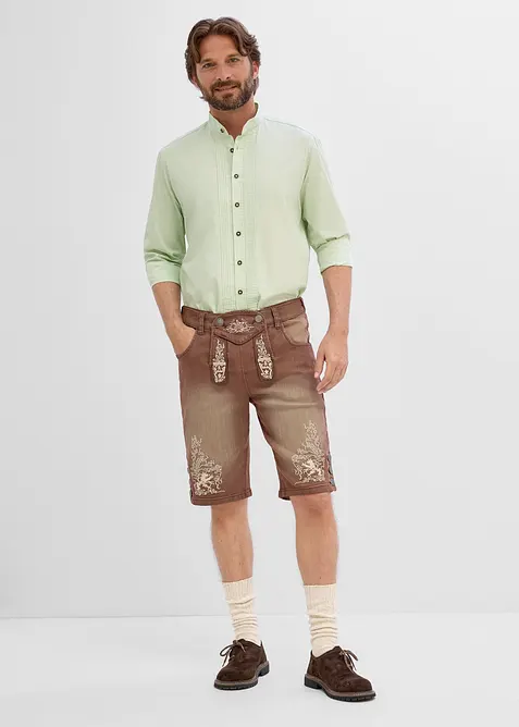 Traditionell skjorta av bomull i Regular Fit, bonprix