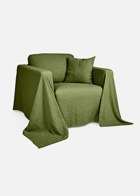 V&aring;ffelm&ouml;nstrade kuddfodral (2-pack), bonprix